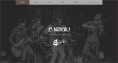 Desktop Screenshot of lesbarbeaux.fr